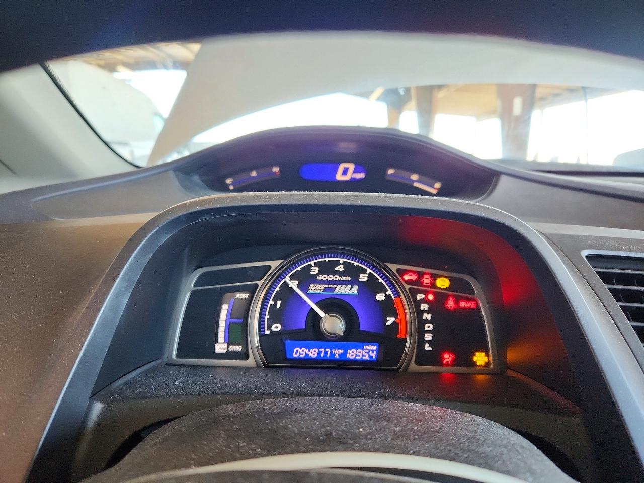 2008 Honda Civic Hybrid Silver vin: JHMFA36288S006595