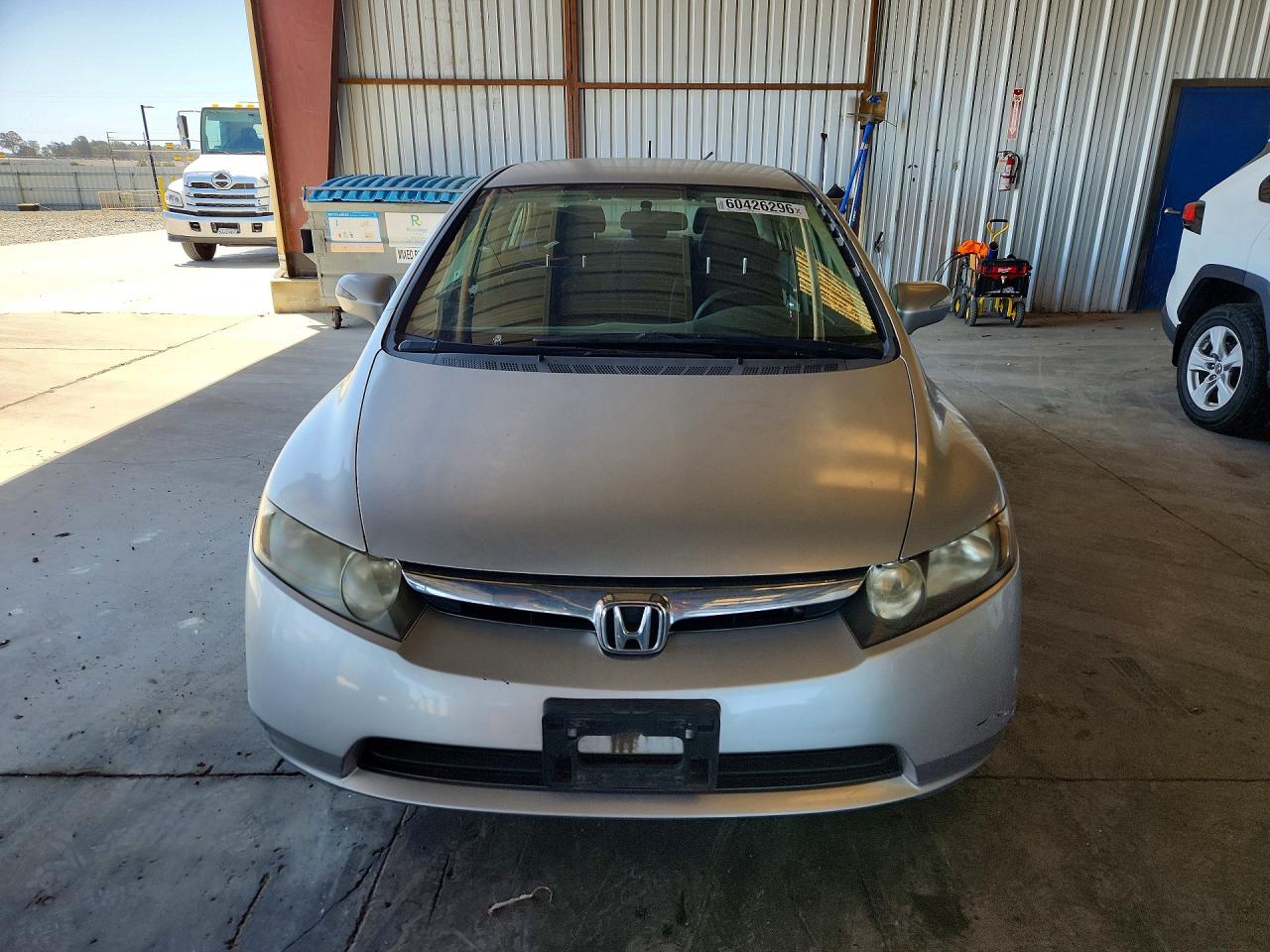2008 Honda Civic Hybrid Silver vin: JHMFA36288S006595