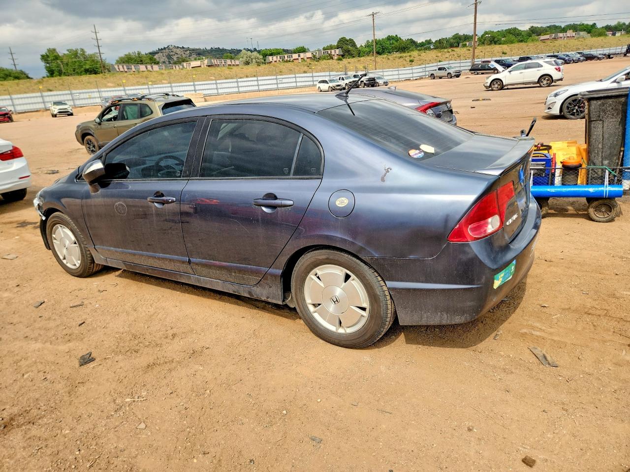 2008 Honda Civic Hybrid Charcoal vin: JHMFA36288S019119