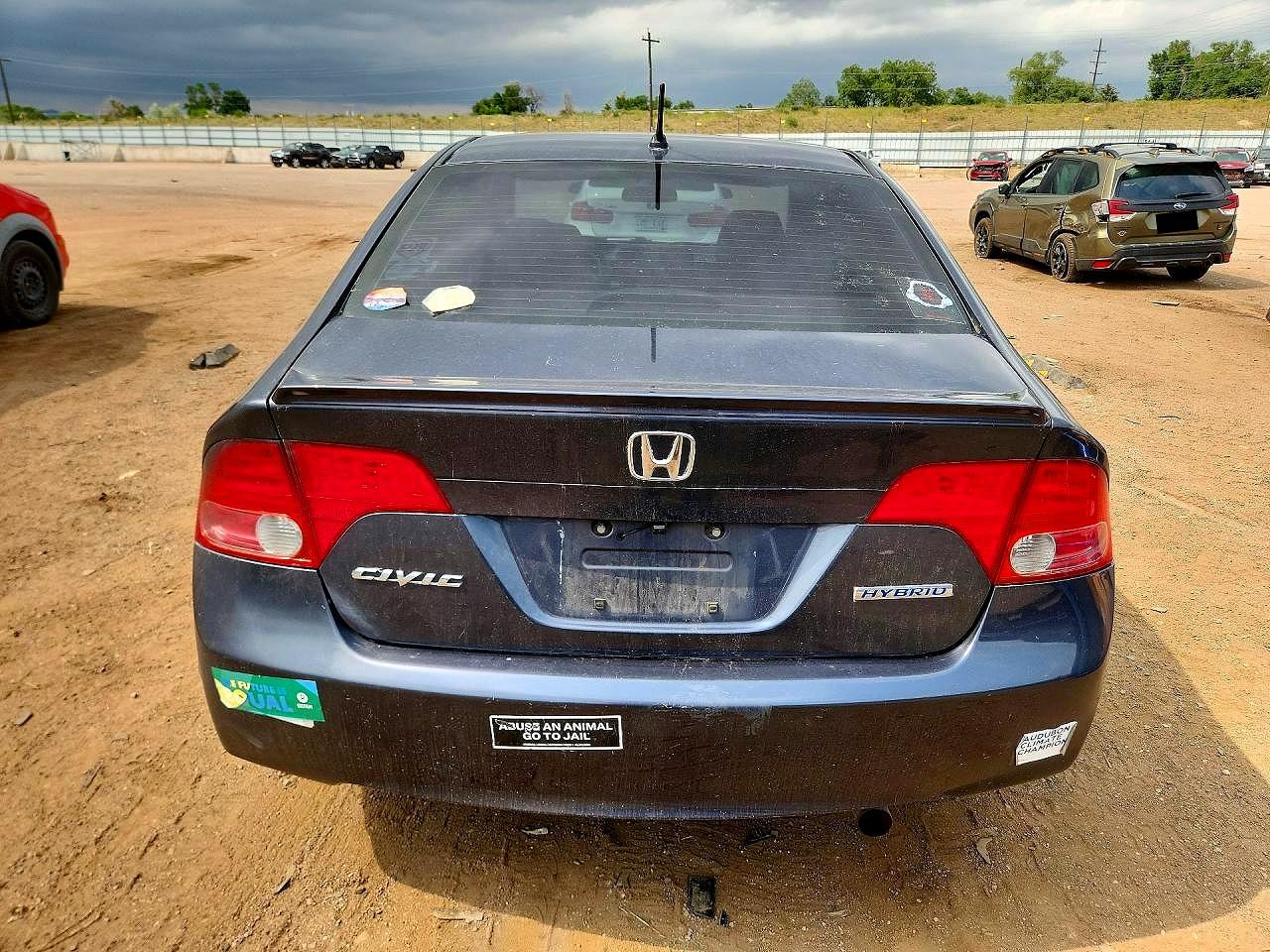 2008 Honda Civic Hybrid Charcoal vin: JHMFA36288S019119