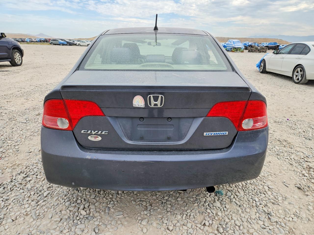 2008 Honda Civic Hybrid Blue vin: JHMFA36288S019184