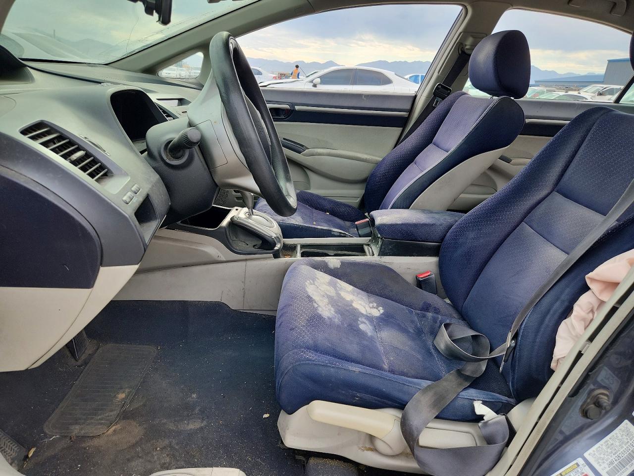 2008 Honda Civic Hybrid Blue vin: JHMFA36288S019184