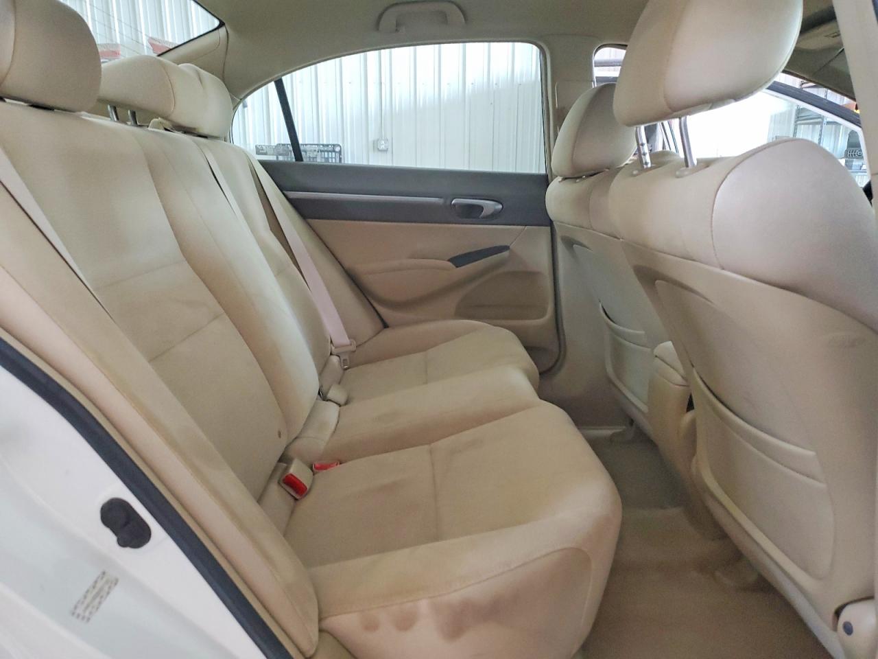 2008 Honda Civic Hybrid White vin: JHMFA36288S021520