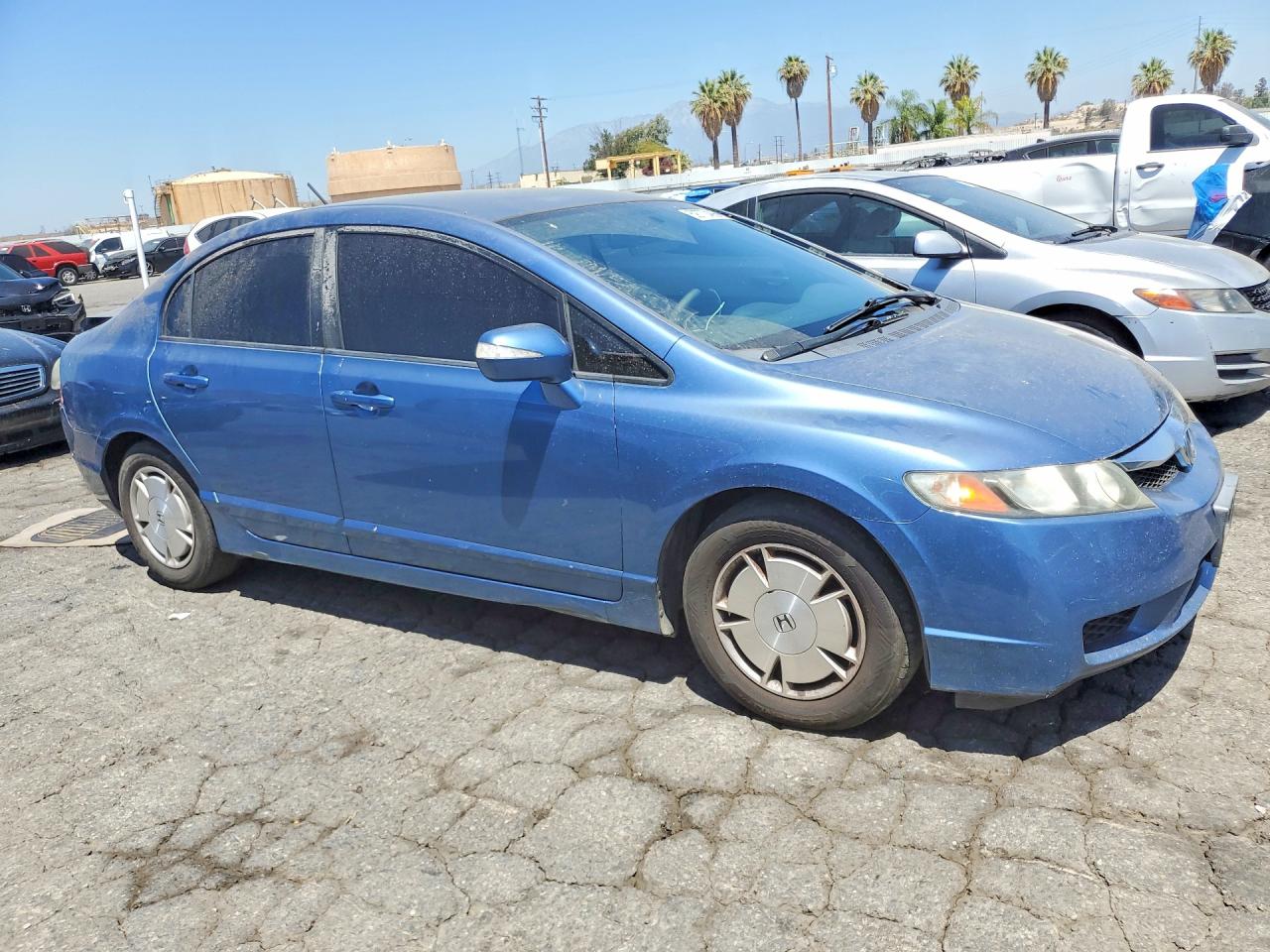 2009 Honda Civic Hybrid Blue vin: JHMFA36289S004587