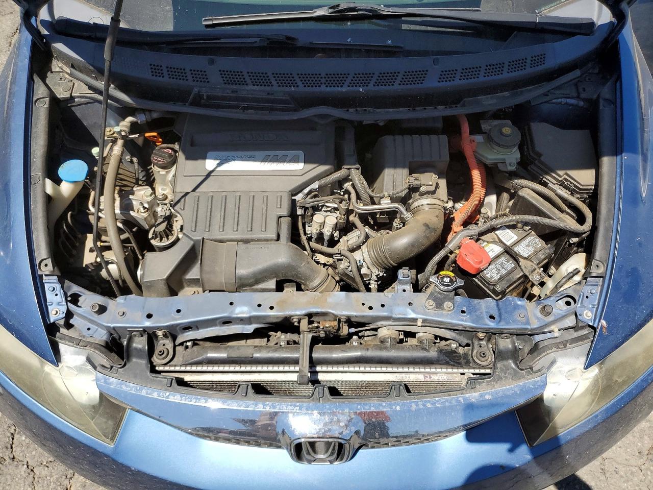2009 Honda Civic Hybrid Blue vin: JHMFA36289S004587