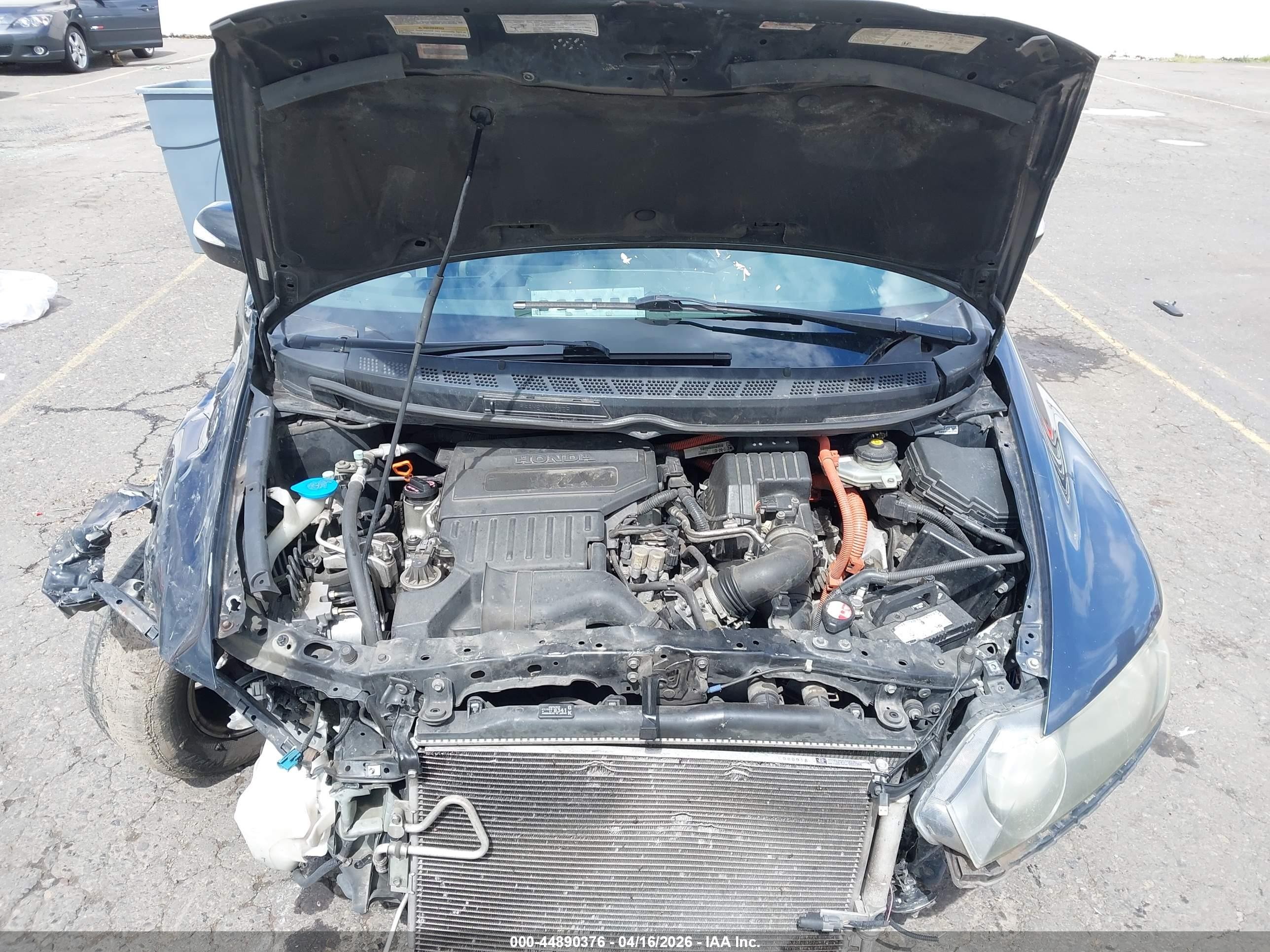 2009 Honda Civic Hybrid   Black vin: JHMFA36289S005352