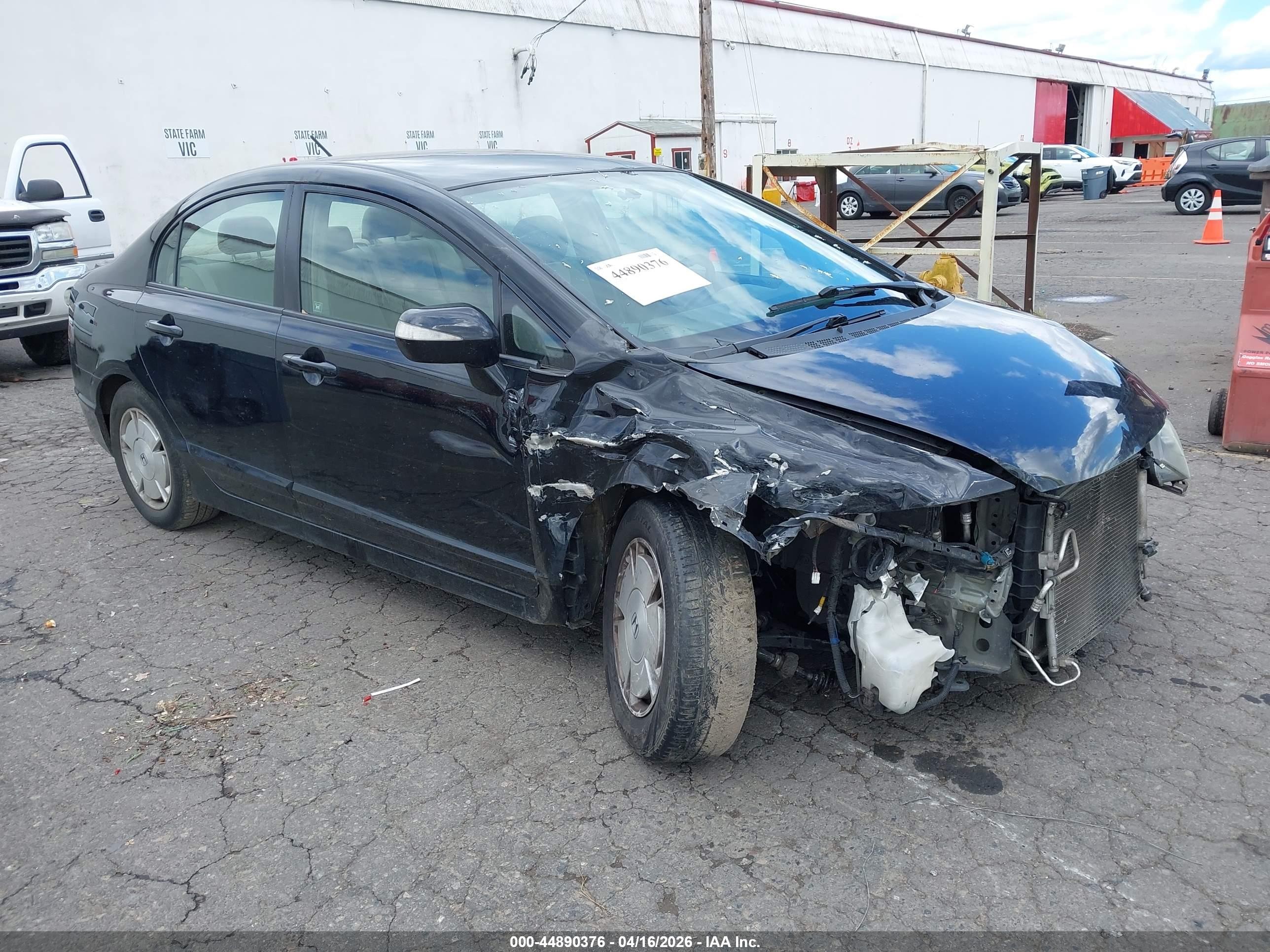 2009 Honda Civic Hybrid   Black vin: JHMFA36289S005352