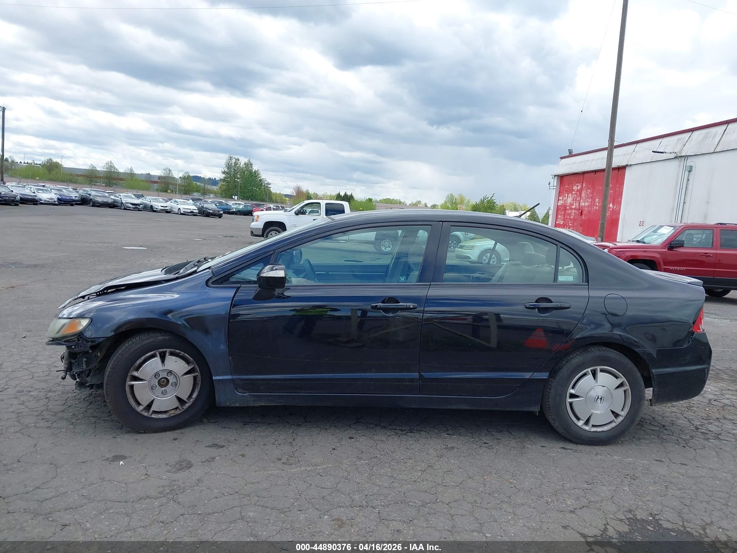 2009 Honda Civic Hybrid   Black vin: JHMFA36289S005352