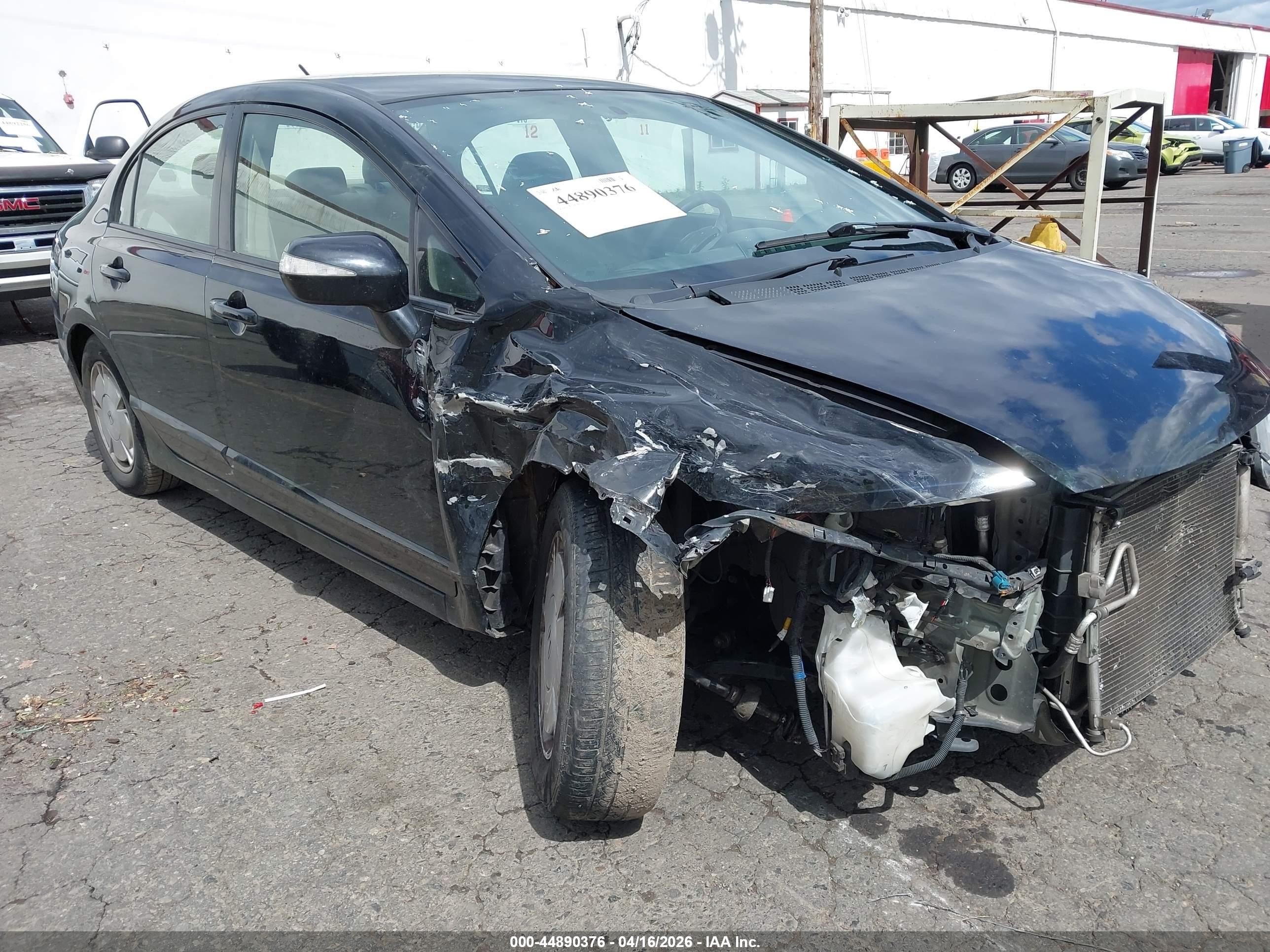 2009 Honda Civic Hybrid   Black vin: JHMFA36289S005352