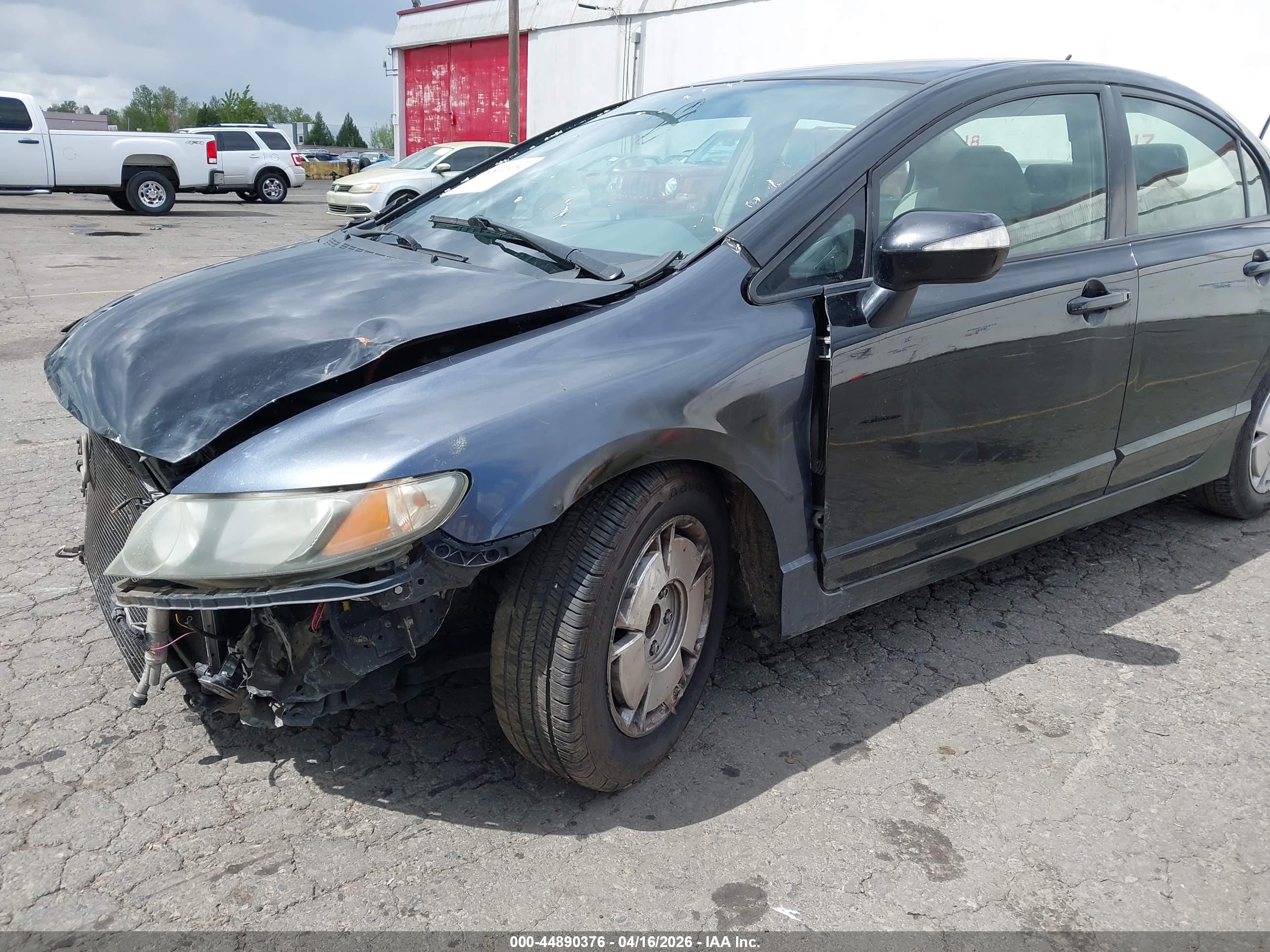 2009 Honda Civic Hybrid   Black vin: JHMFA36289S005352