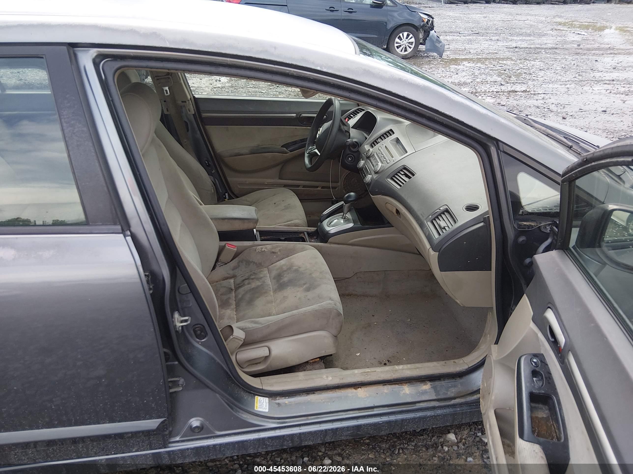 2009 Honda Civic Hybrid   Gray vin: JHMFA36289S005819