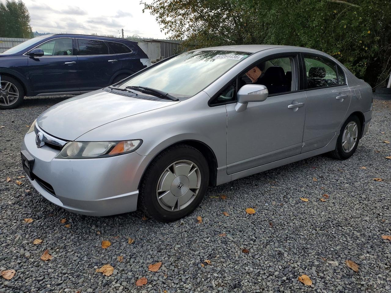 2006 Honda Civic Hybrid Silver vin: JHMFA36296S002150