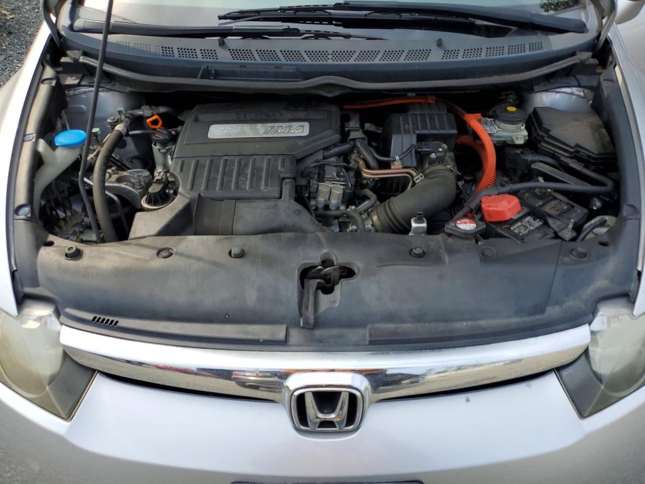 2006 Honda Civic Hybrid Серебряный vin: JHMFA36296S002150
