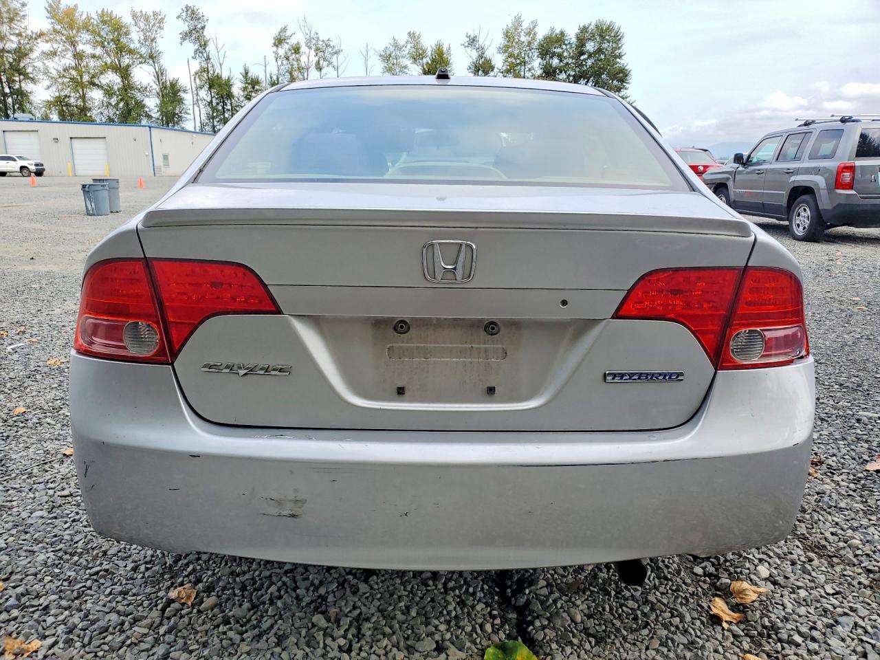 2006 Honda Civic Hybrid Серебряный vin: JHMFA36296S002150
