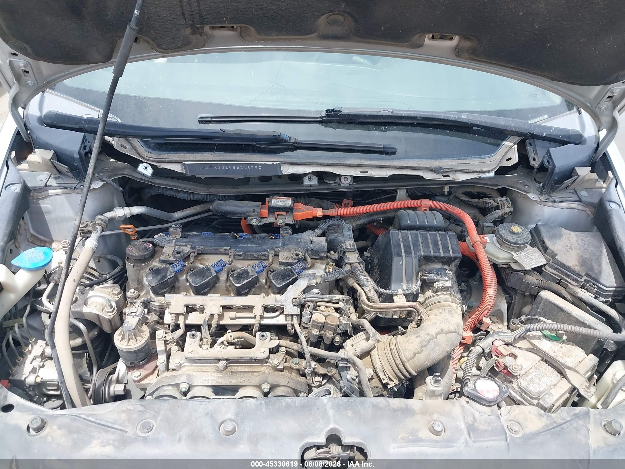 2006 Honda Civic Hybrid   Silver vin: JHMFA36296S019790