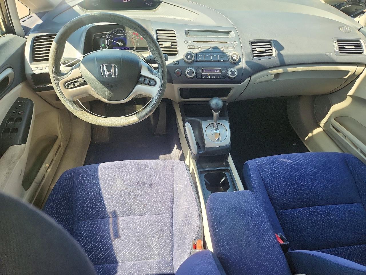 2007 Honda Civic Hybrid Gray vin: JHMFA36297S002523