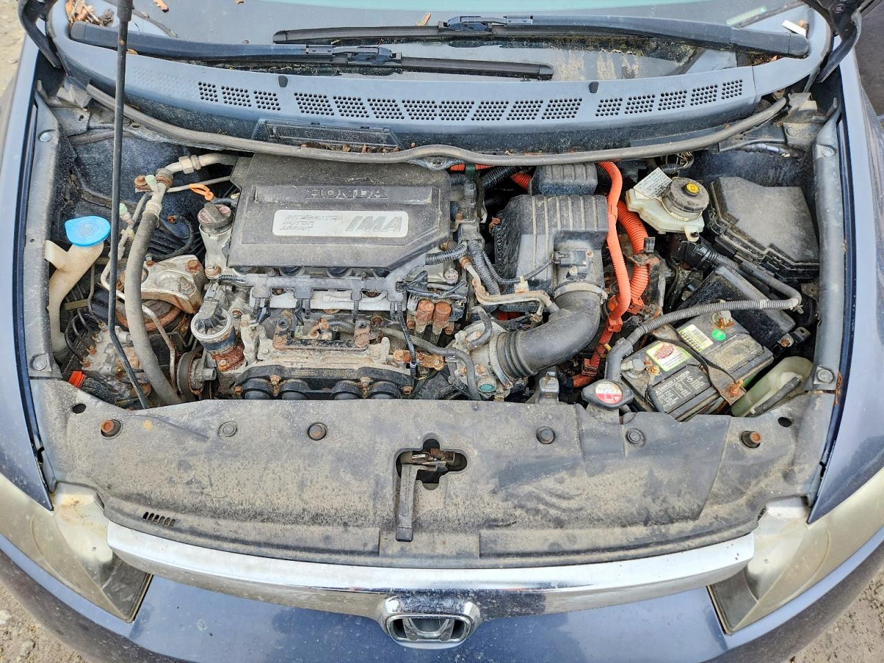 2007 Honda Civic Blue vin: JHMFA36297S012310