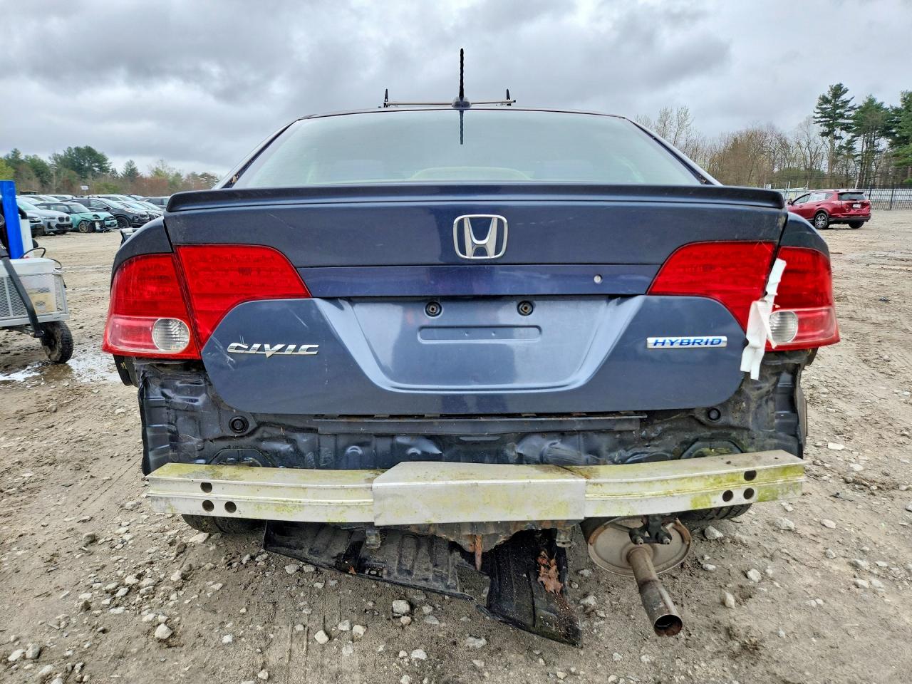 2007 Honda Civic Blue vin: JHMFA36297S012310