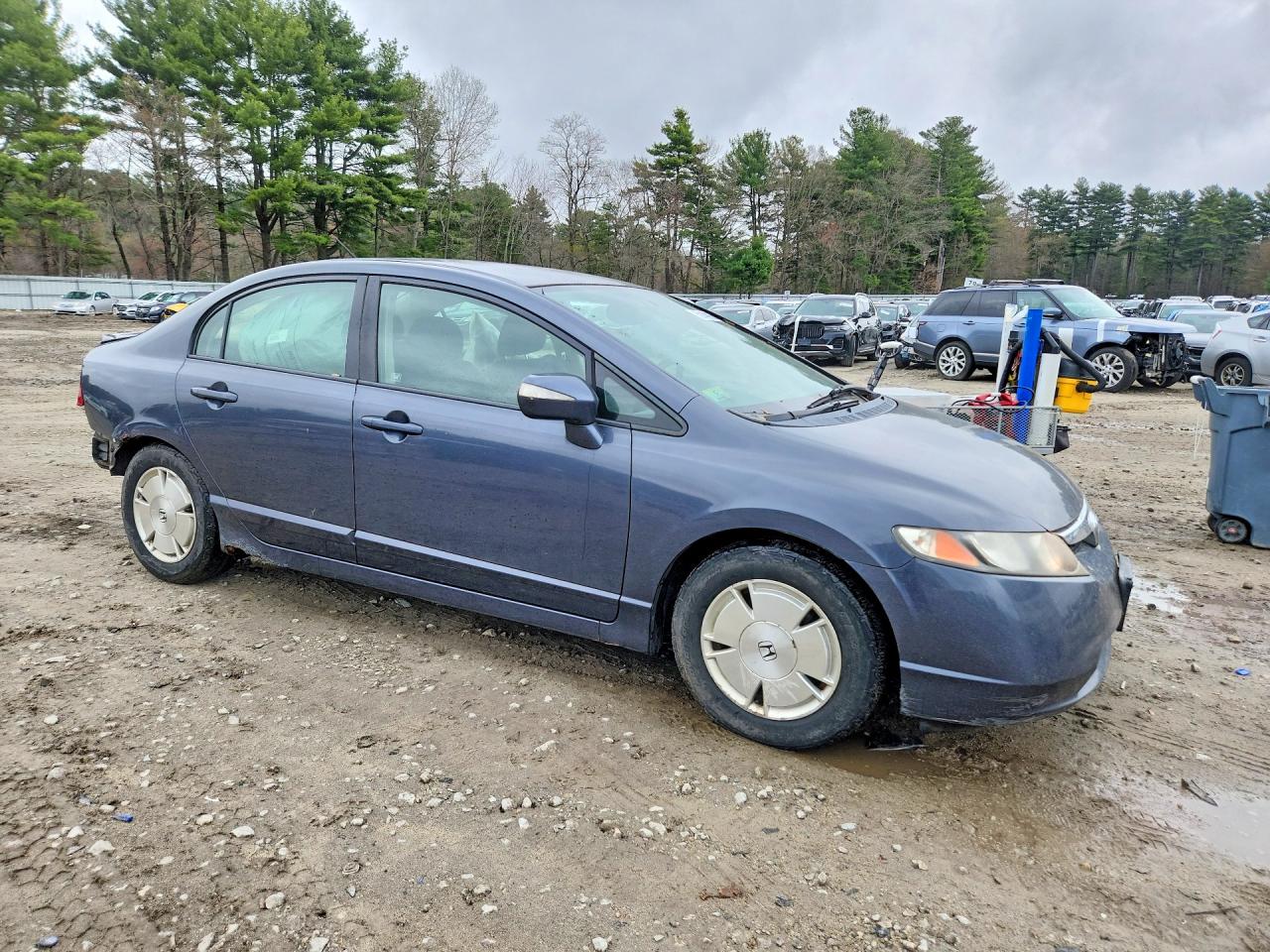 2007 Honda Civic Blue vin: JHMFA36297S012310