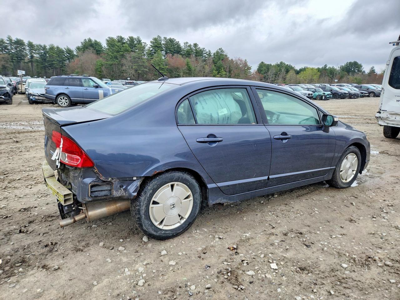 2007 Honda Civic Blue vin: JHMFA36297S012310
