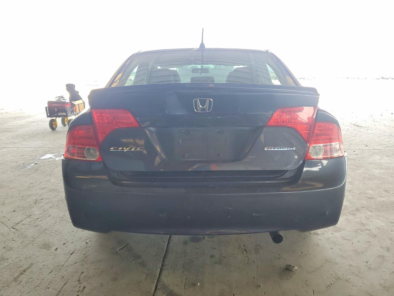 2008 Honda Civic Hybrid Gray vin: JHMFA36298S010672