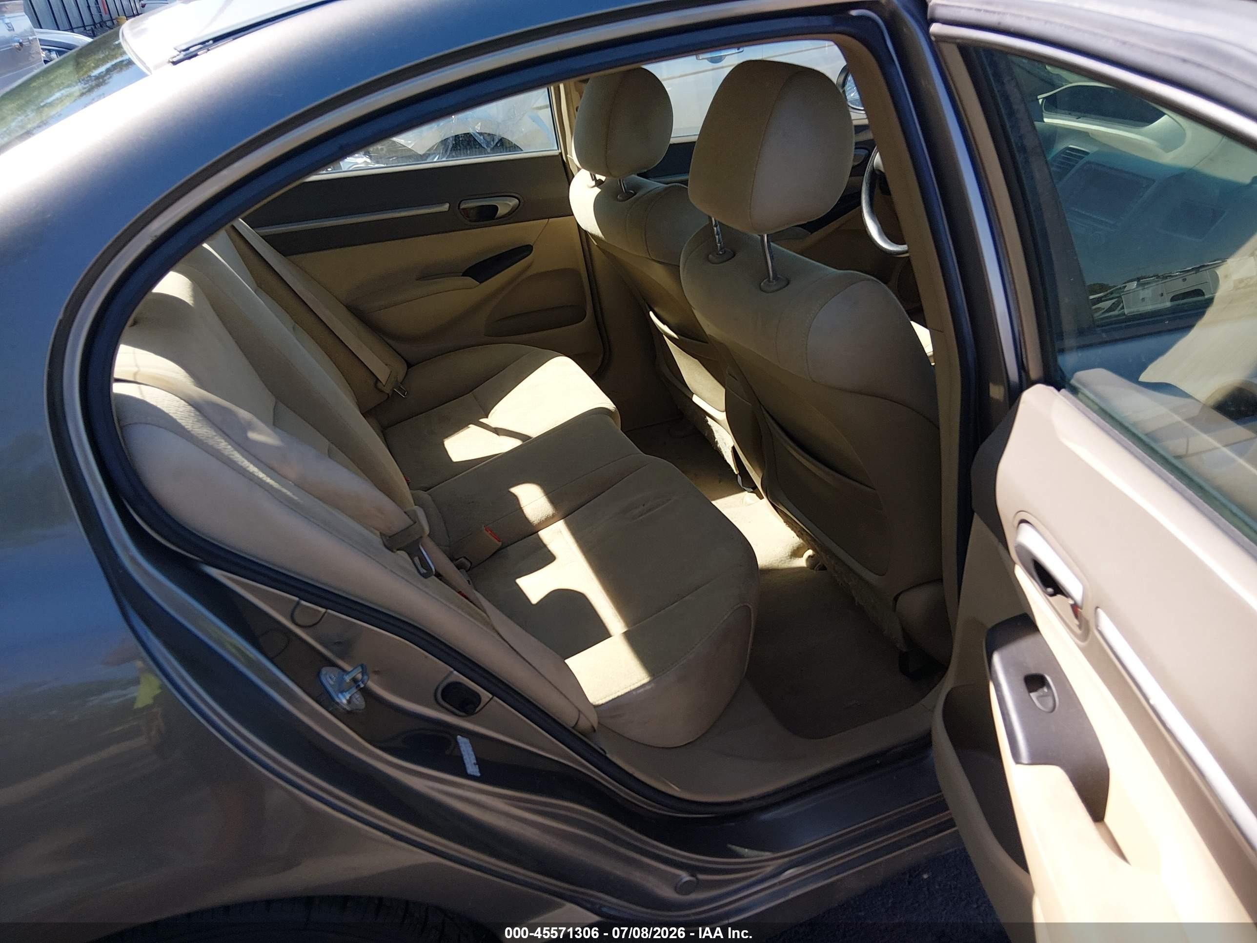 2008 Honda Civic Hybrid   Gray vin: JHMFA36298S015192