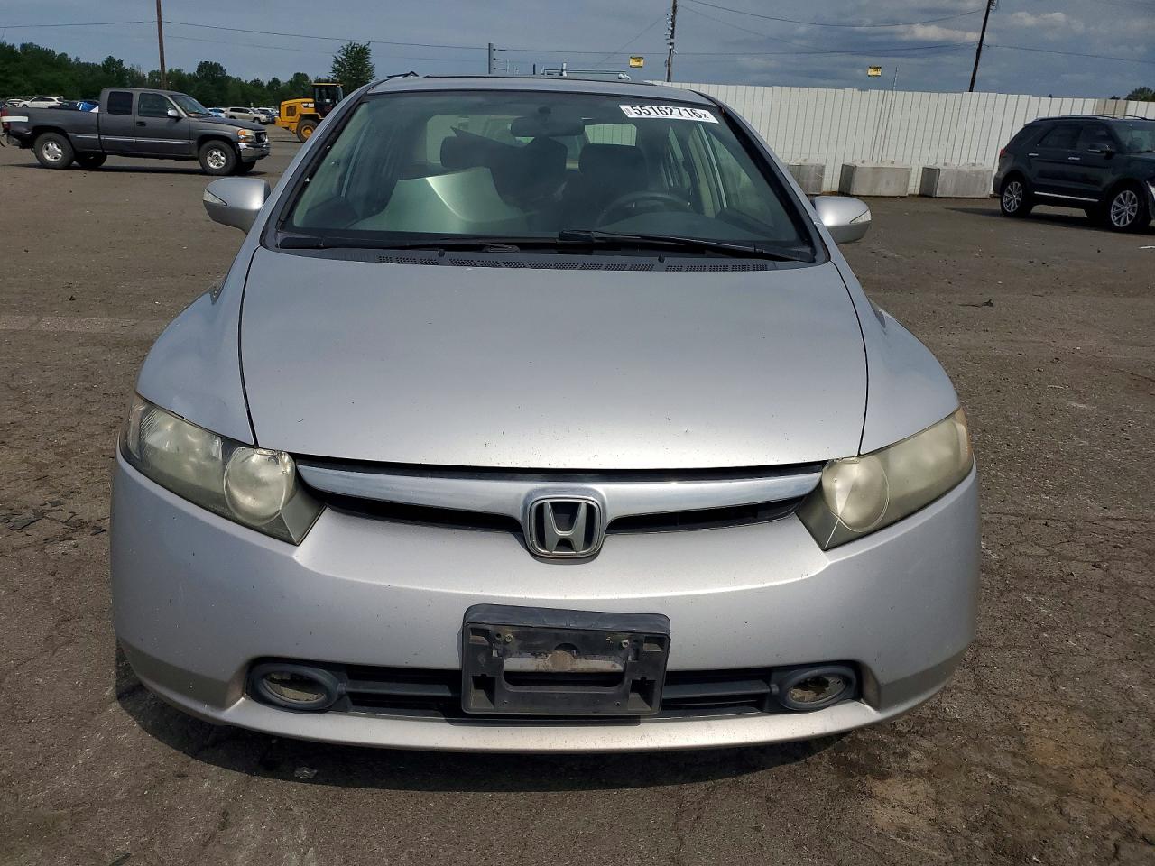 2008 Honda Civic Hybrid Gray vin: JHMFA36298S021719