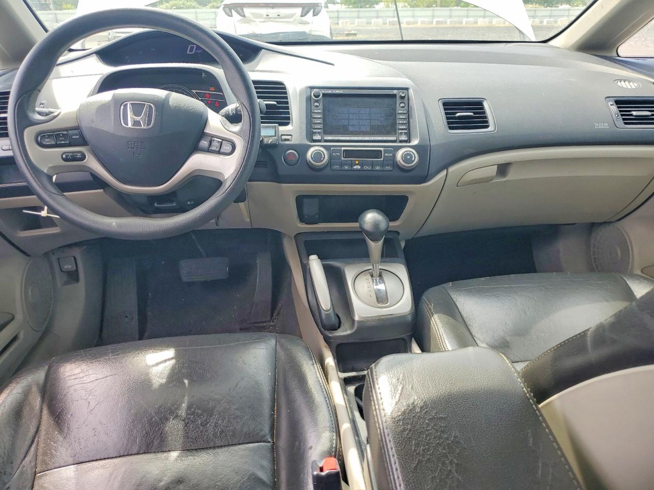 2008 Honda Civic Hybrid Gray vin: JHMFA36298S021719