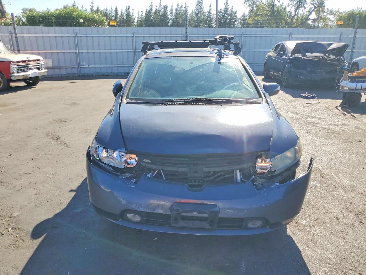 2008 Honda Civic Hybrid Blue vin: JHMFA36298S024152