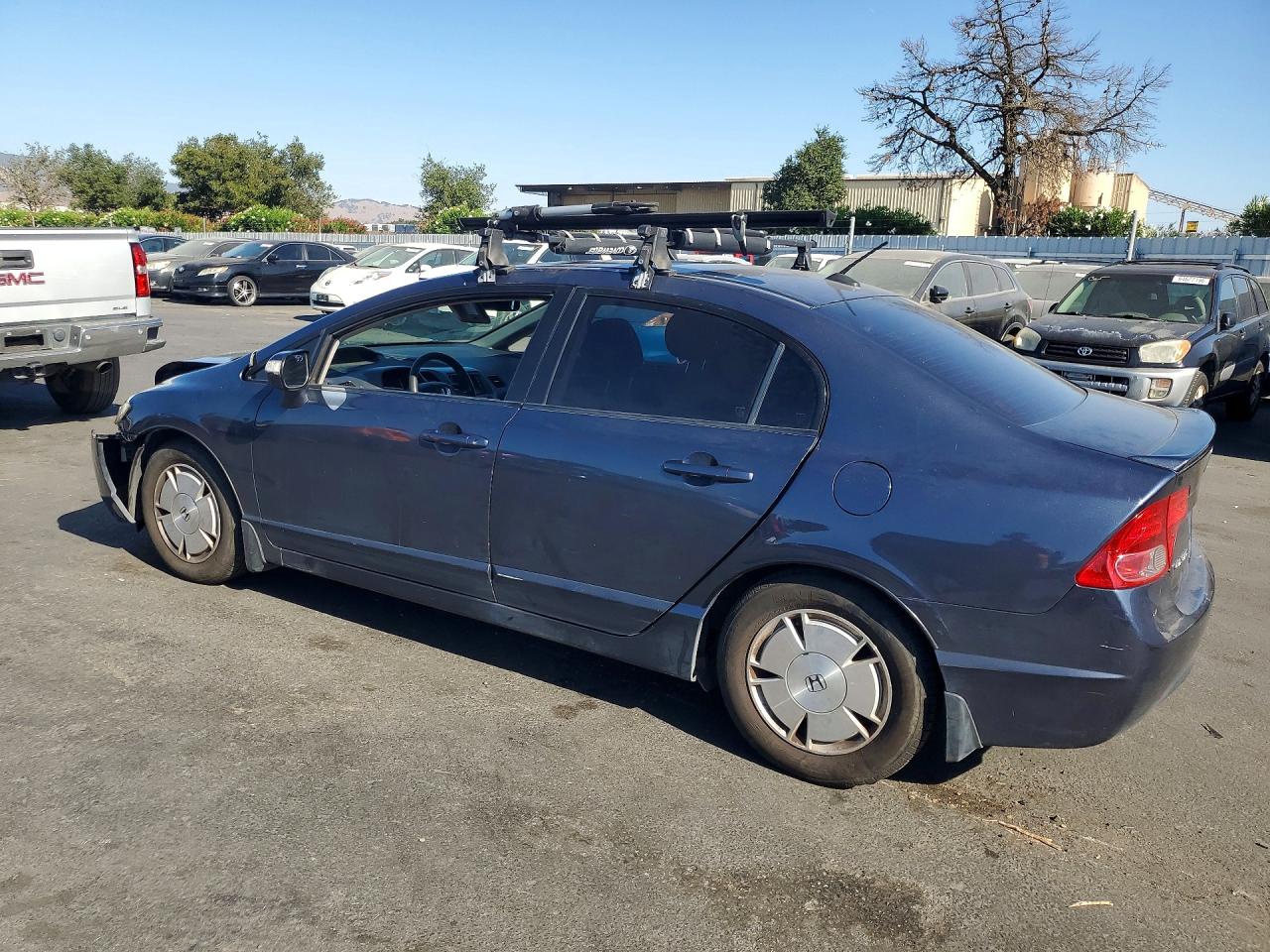 2008 Honda Civic Hybrid Blue vin: JHMFA36298S024152