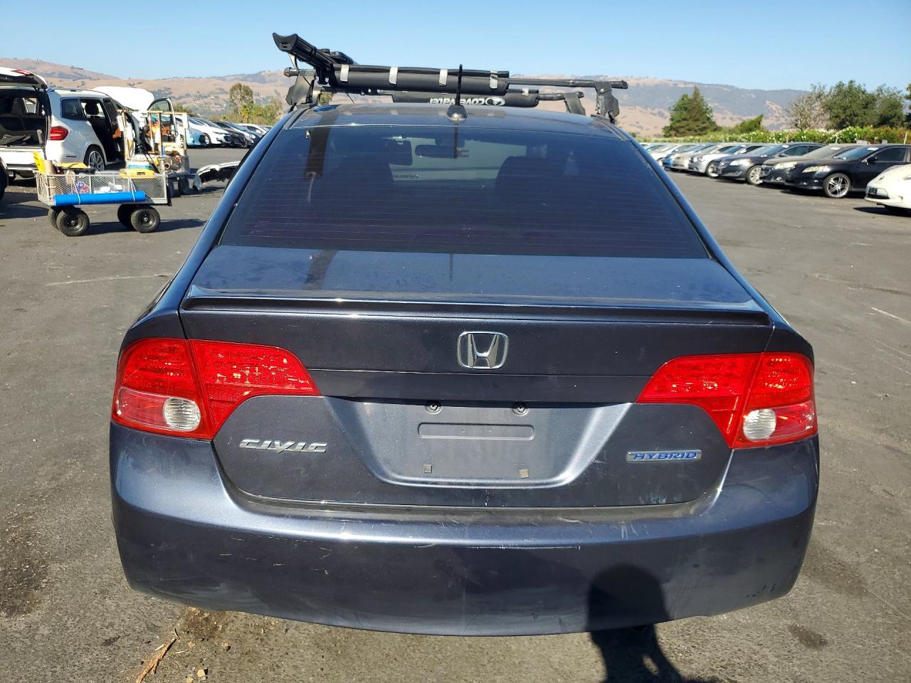 2008 Honda Civic Hybrid Blue vin: JHMFA36298S024152