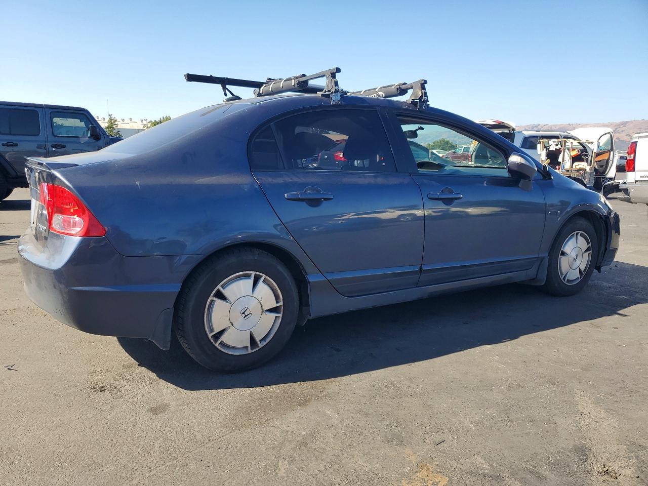 2008 Honda Civic Hybrid Blue vin: JHMFA36298S024152