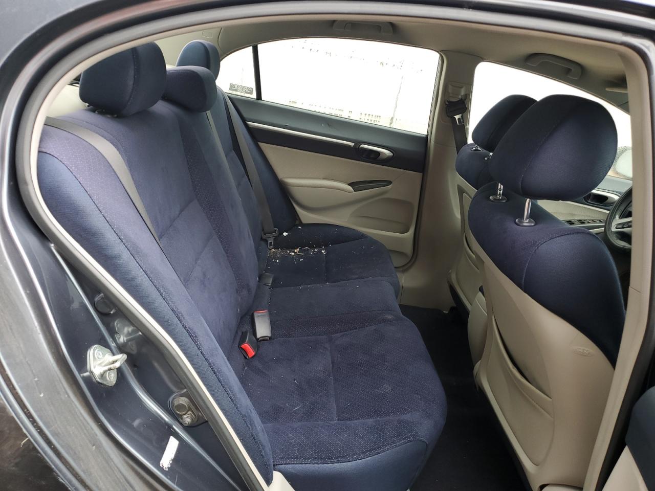 2008 Honda Civic Hybrid Серый vin: JHMFA36298S028072