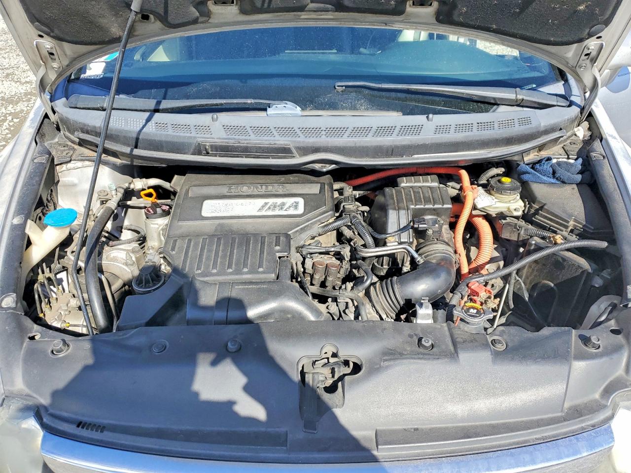 2008 Honda Civic Hybrid Серебряный vin: JHMFA36298S031392