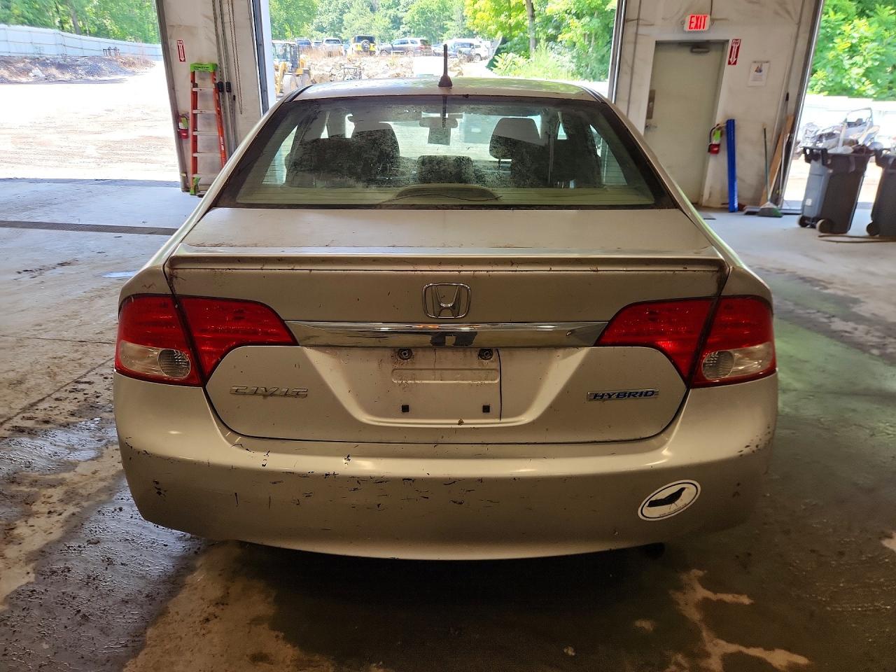 2009 Honda Civic Hybrid Серебряный vin: JHMFA36299S001004