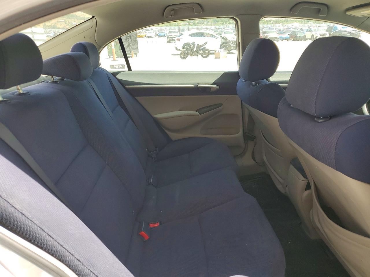 2009 Honda Civic White vin: JHMFA36299S002671