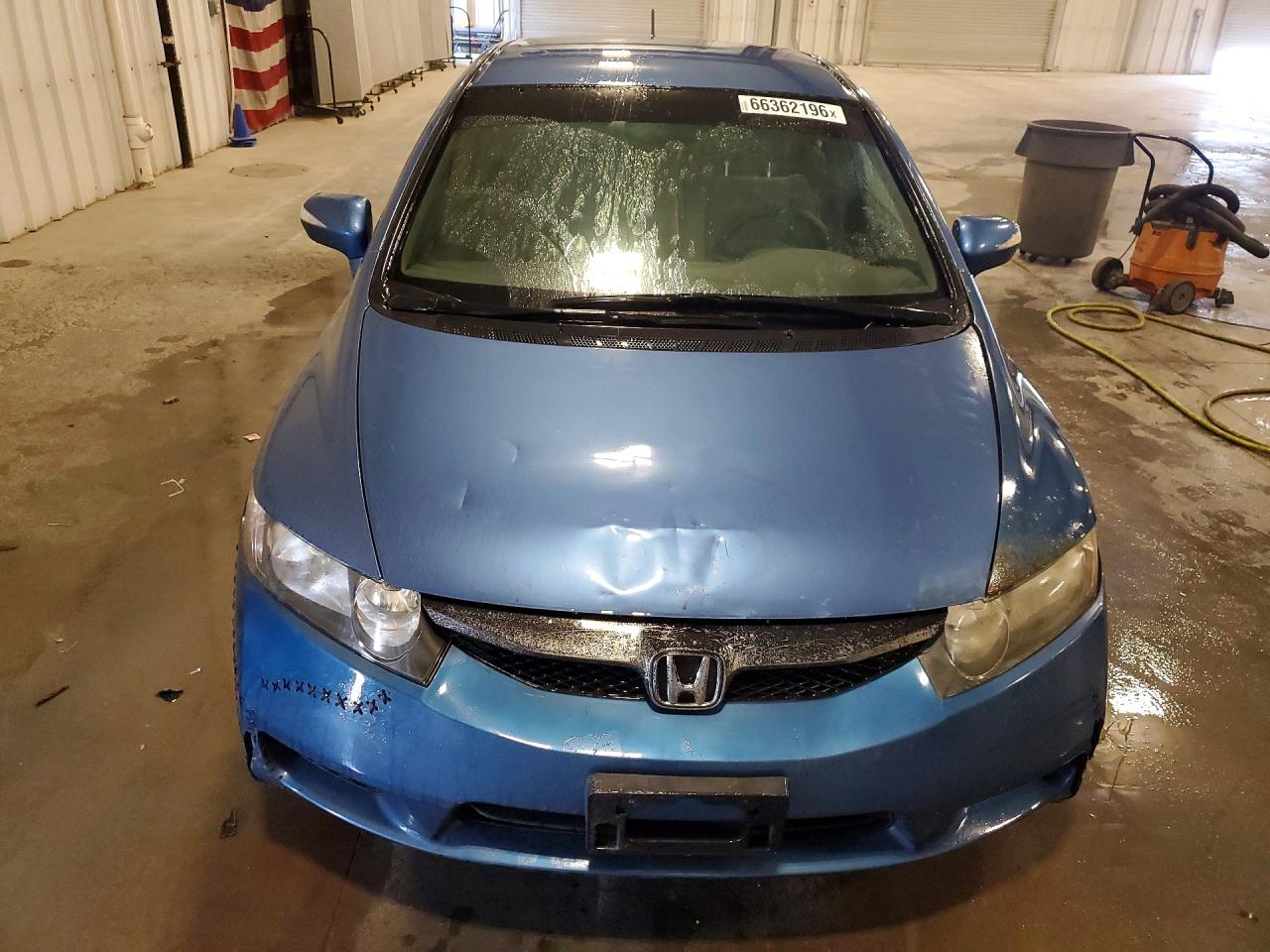 2009 Honda Civic Hybrid Blue vin: JHMFA36299S005117