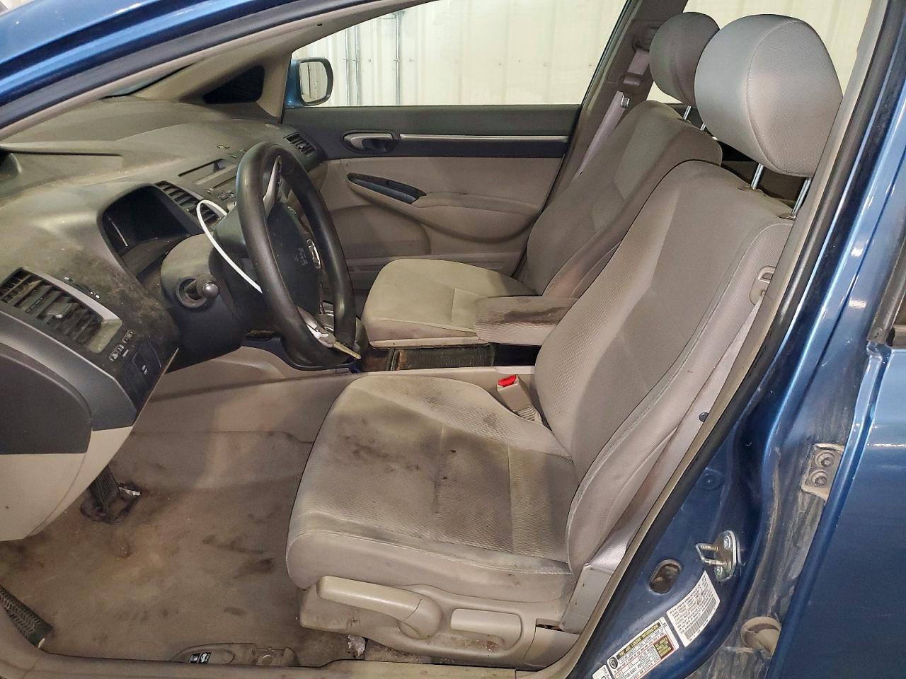 2009 Honda Civic Hybrid Blue vin: JHMFA36299S005117
