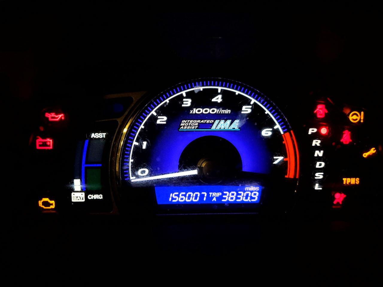2009 Honda Civic Hybrid Blue vin: JHMFA36299S005117