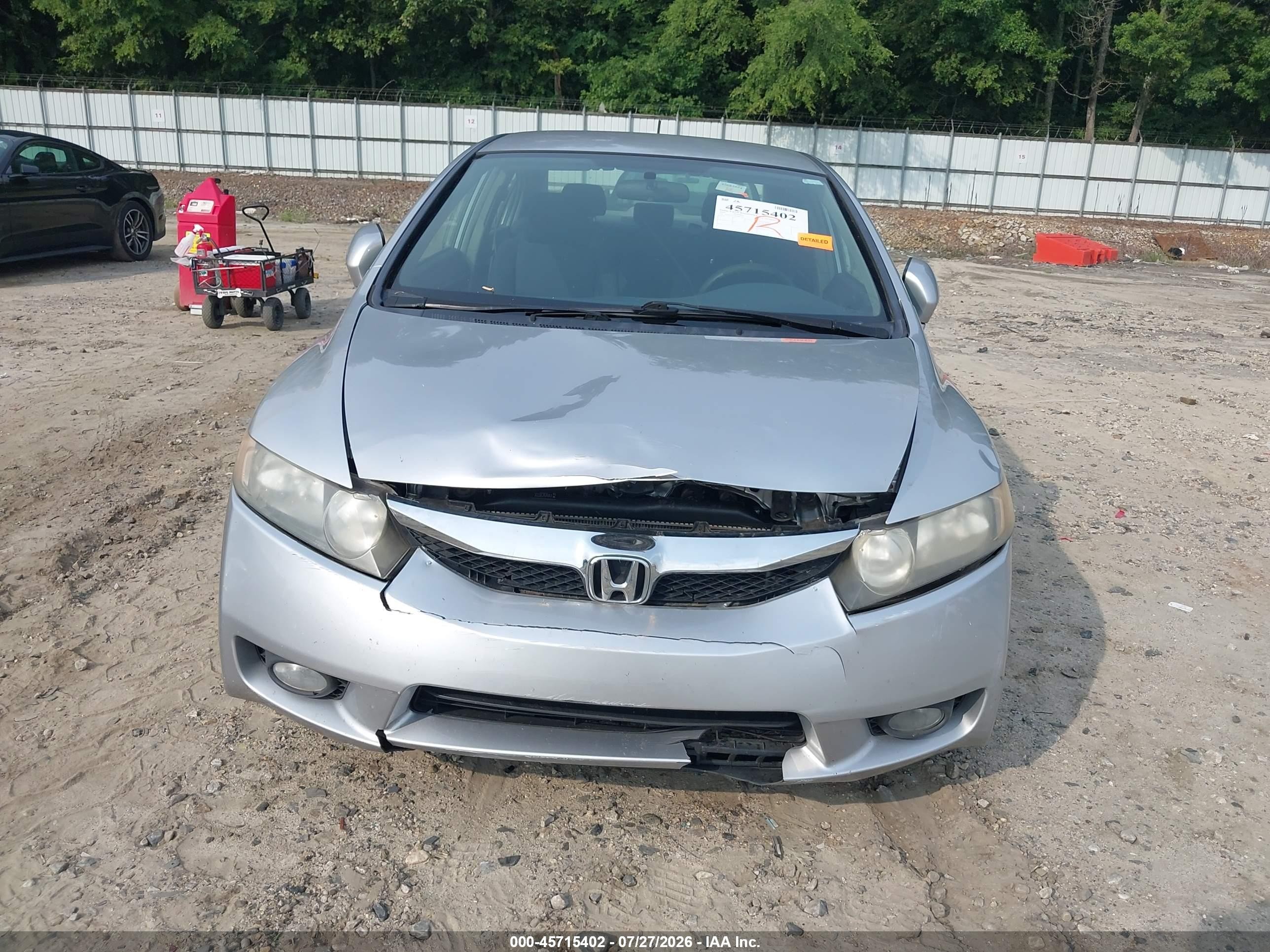2009 Honda Civic Hybrid   Silver vin: JHMFA36299S007692
