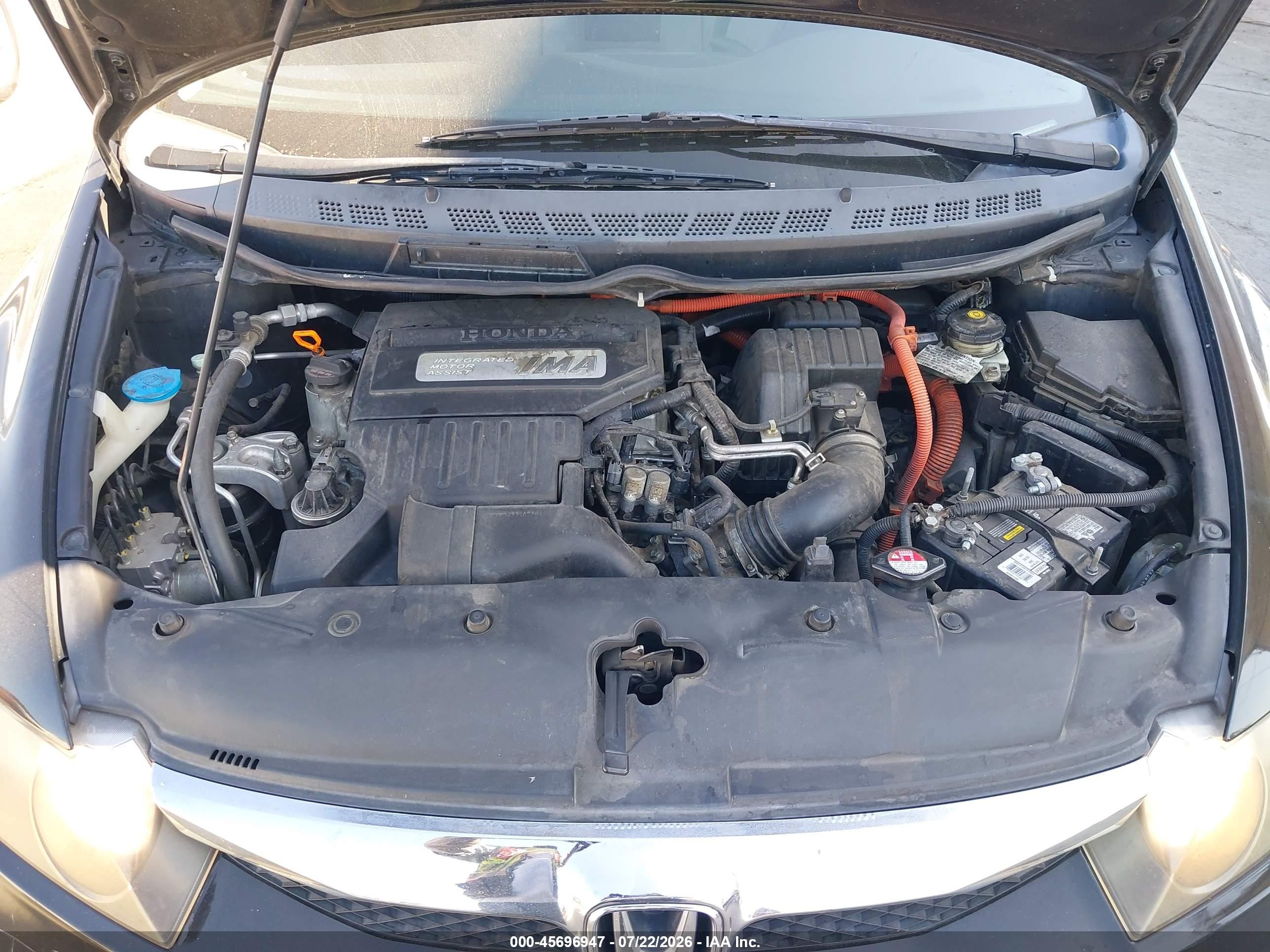2009 Honda Civic Hybrid   Black vin: JHMFA36299S013024