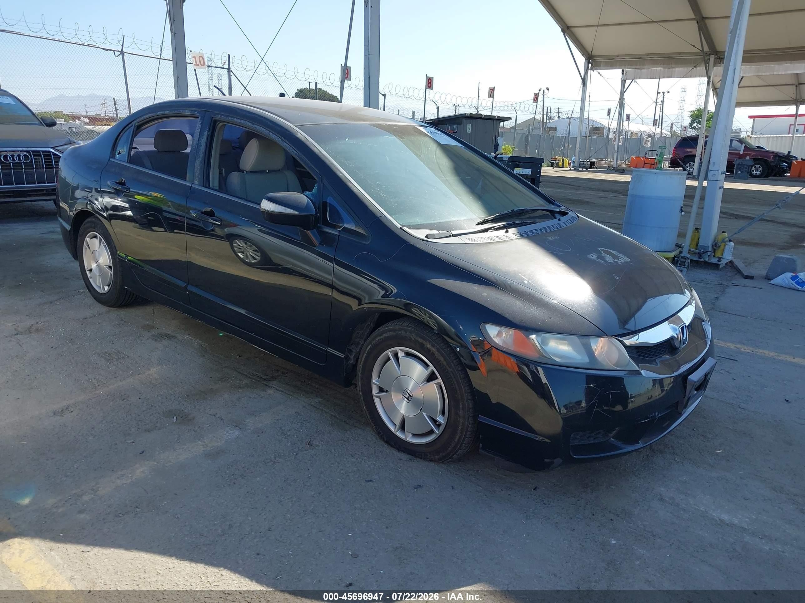 2009 Honda Civic Hybrid   Black vin: JHMFA36299S013024