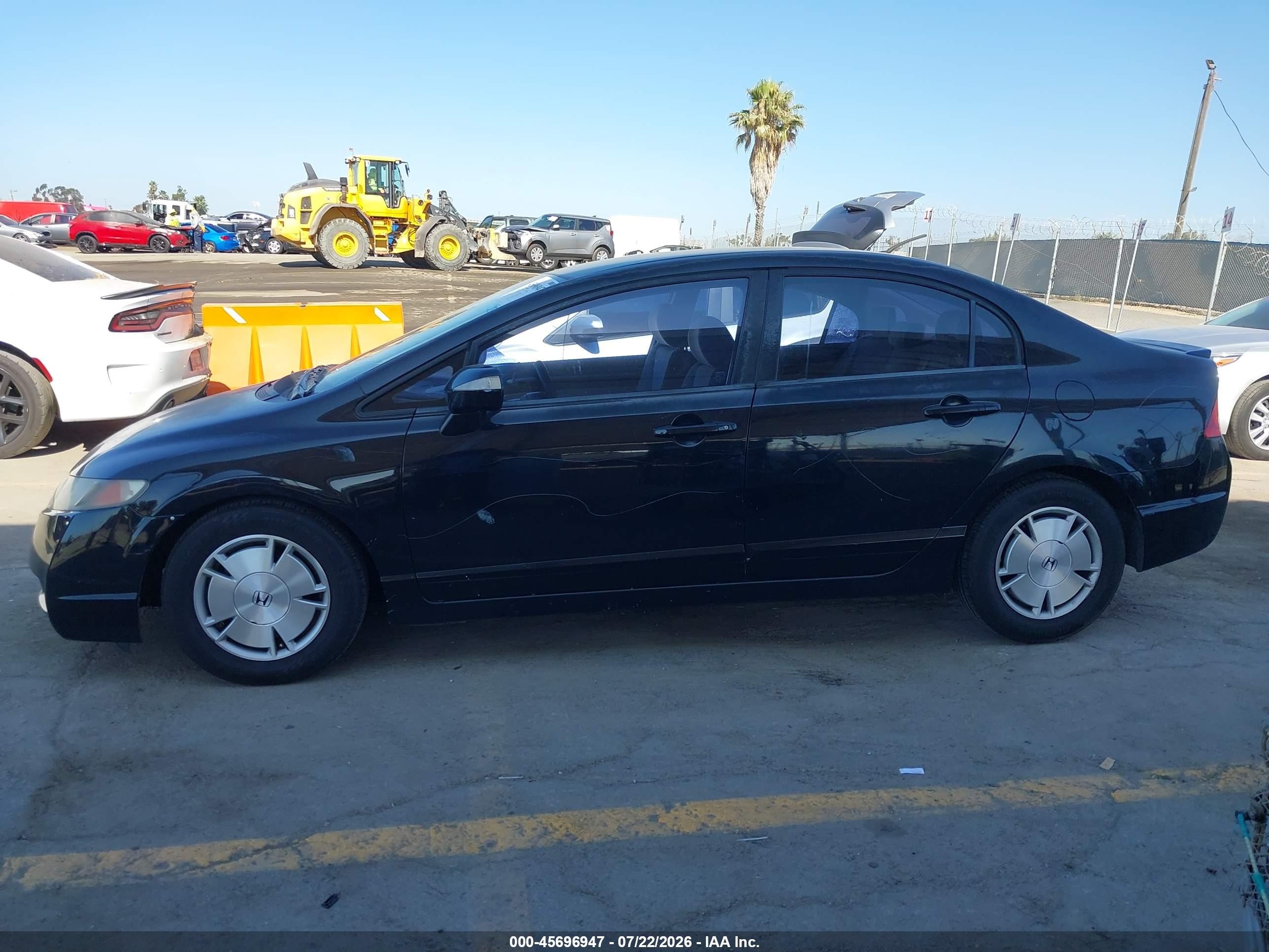2009 Honda Civic Hybrid   Black vin: JHMFA36299S013024