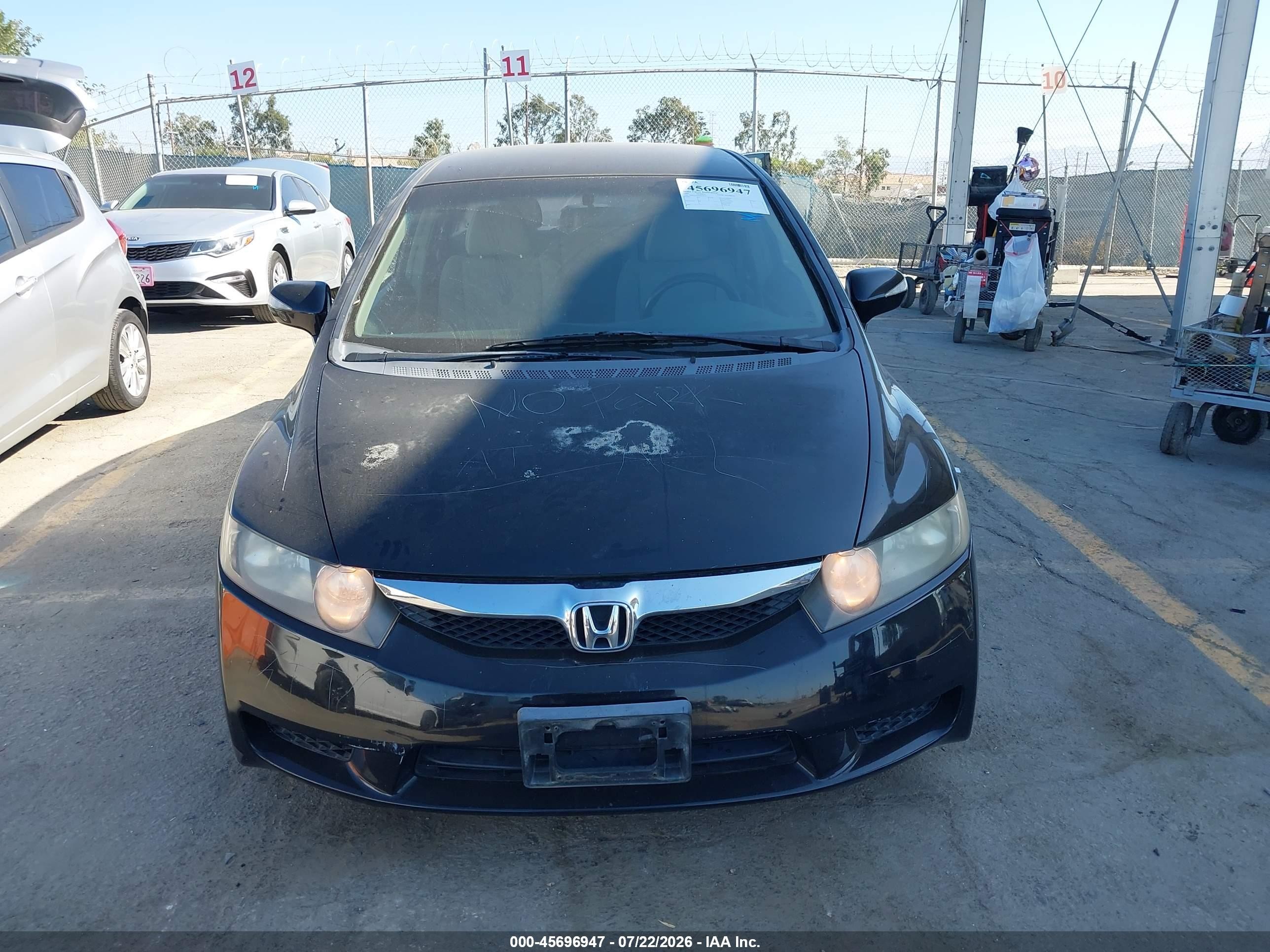 2009 Honda Civic Hybrid   Black vin: JHMFA36299S013024