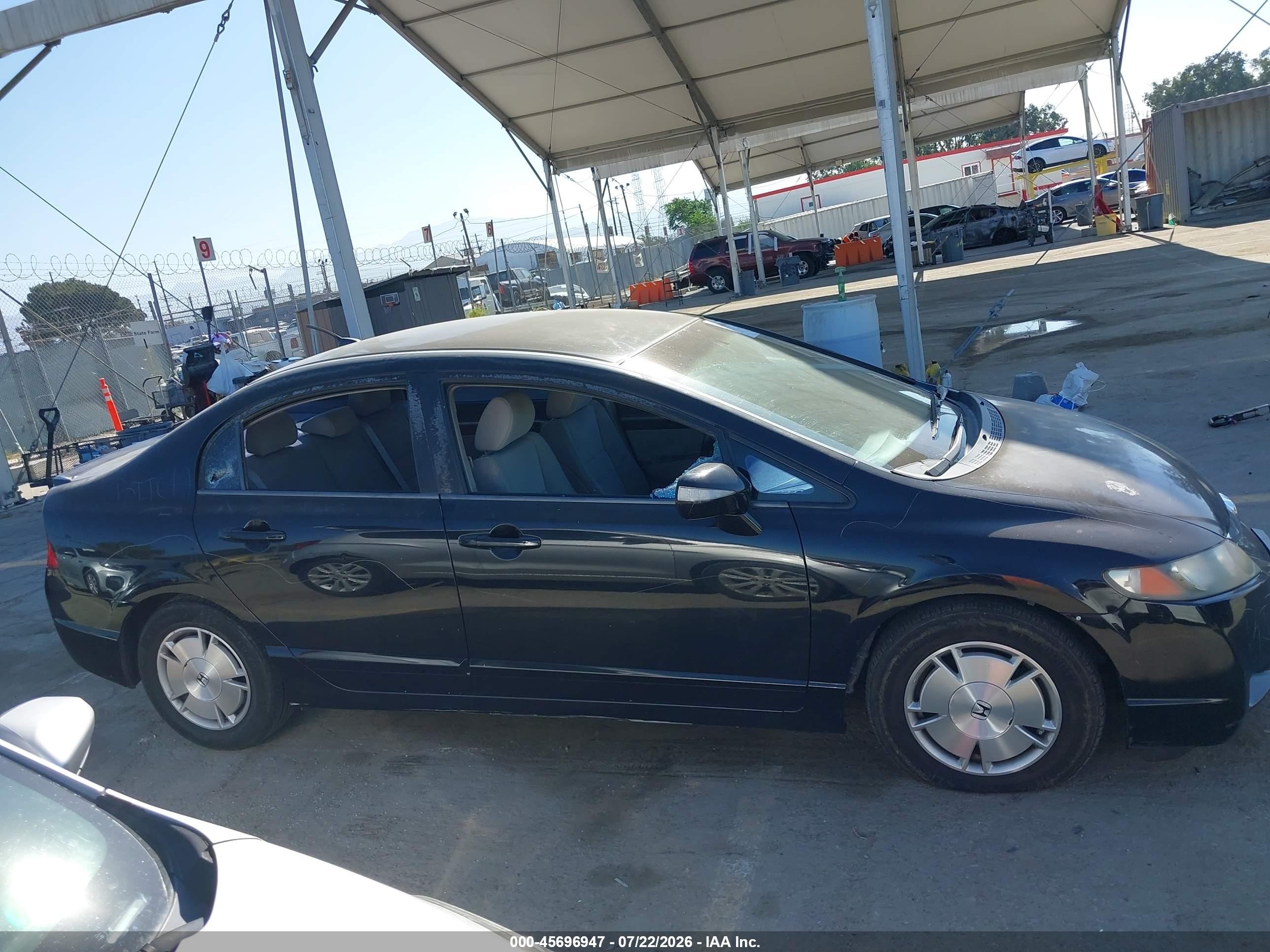 2009 Honda Civic Hybrid   Black vin: JHMFA36299S013024
