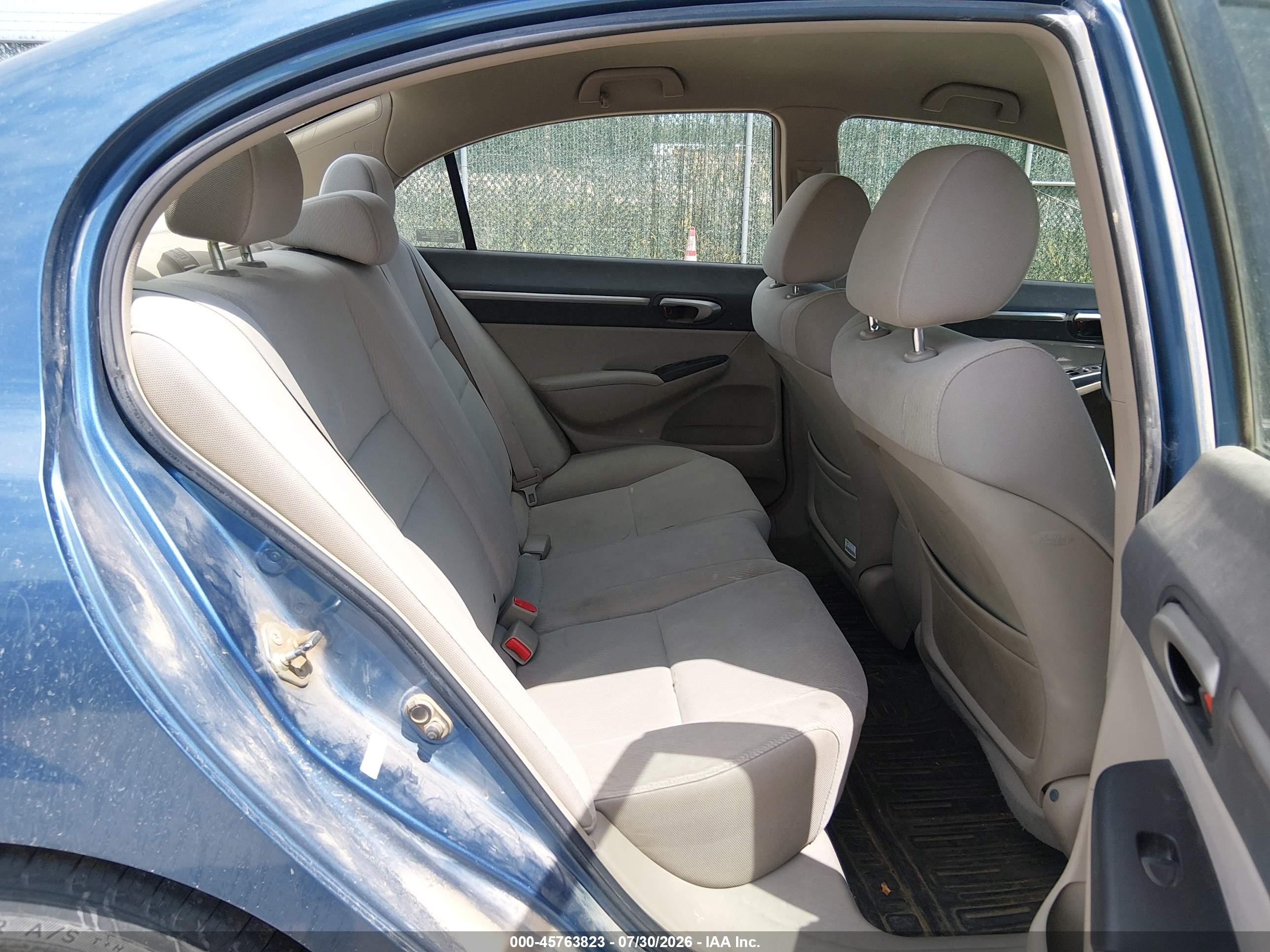 2009 Honda Civic Hybrid   Blue vin: JHMFA36299S015730