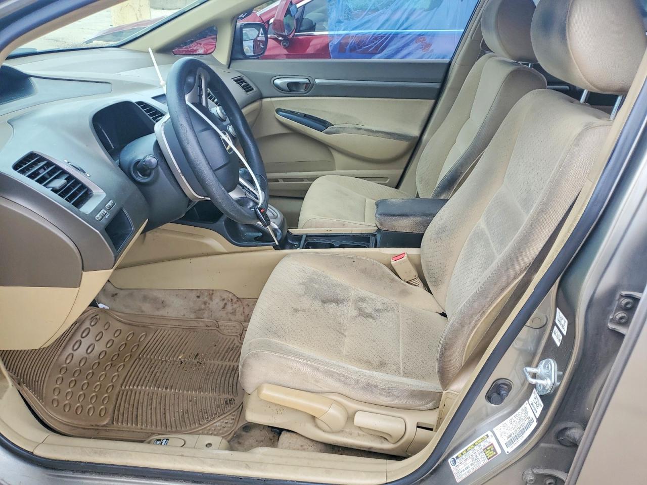 2006 Honda Civic Hybrid Gray vin: JHMFA362X6S007759