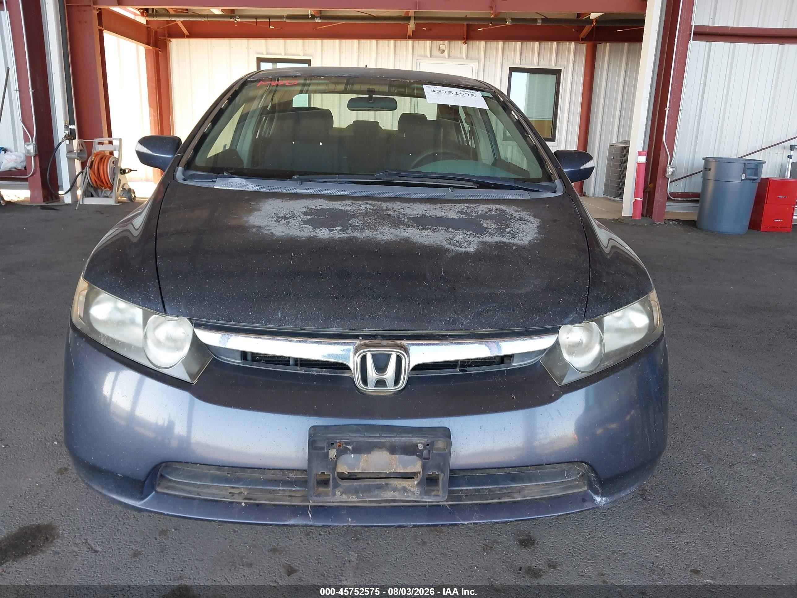 2006 Honda Civic Hybrid   Серый vin: JHMFA362X6S009429
