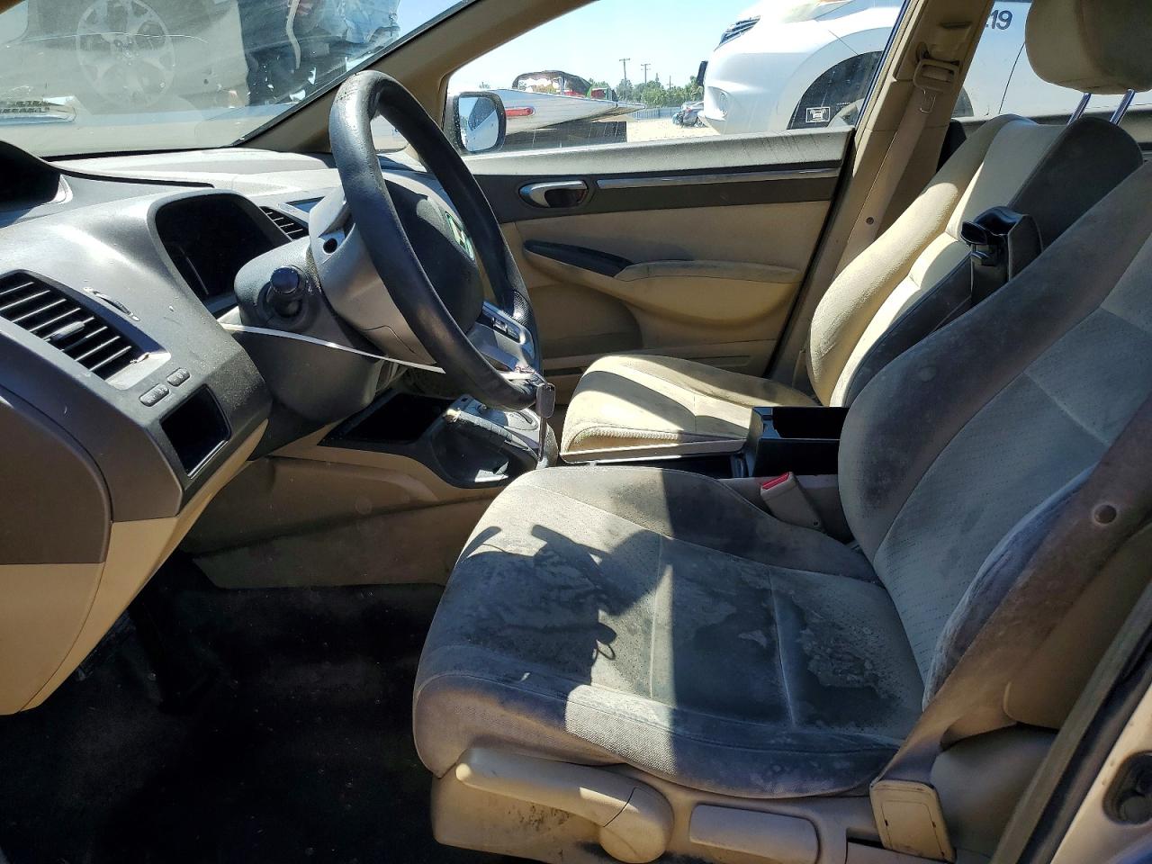 2006 Honda Civic Hybrid Gray vin: JHMFA362X6S009625