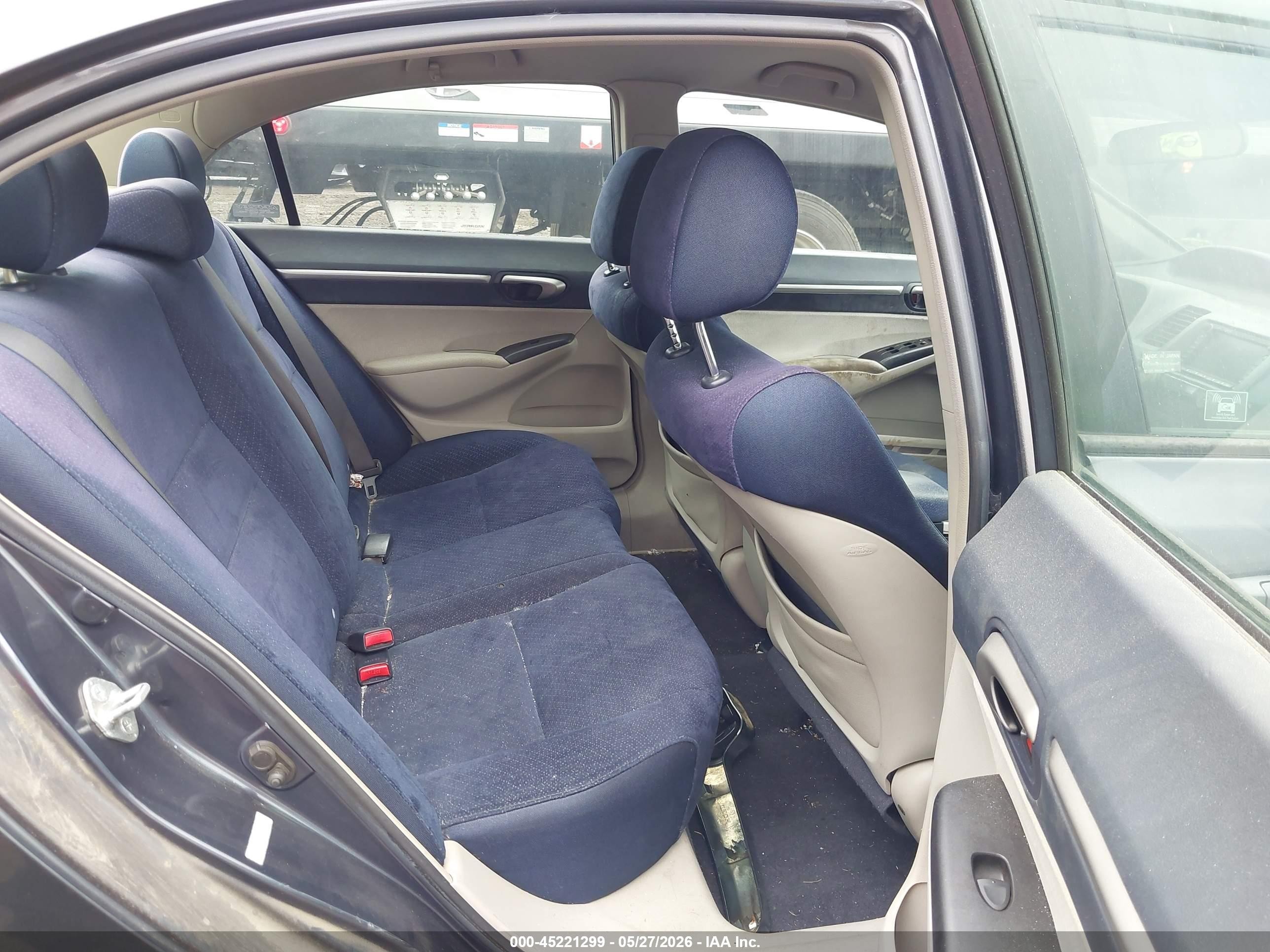2006 Honda Civic Hybrid   Blue vin: JHMFA362X6S014386